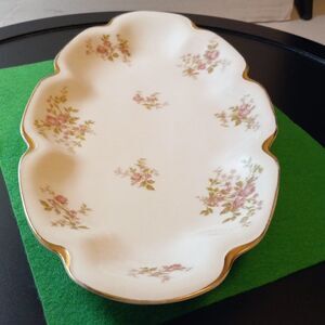 Haviland France Limoges Tray Cottagecore Kitsch Floral